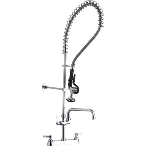 LK843AF10C Commercial 3-Hole Faucet in Chrome