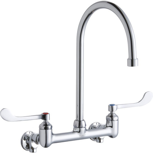 LK940GN08T6S Commercial 2-Hole Faucet in Chrome