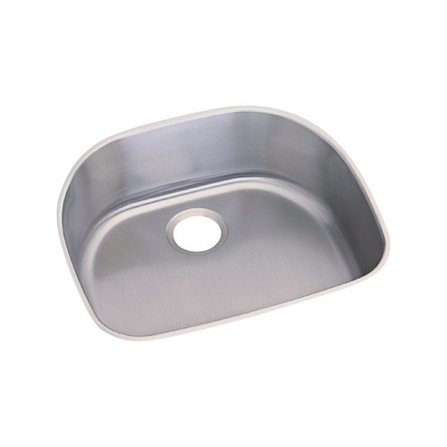 Stainless Steel Single Bowl Undermount Sink in Radiant Satin