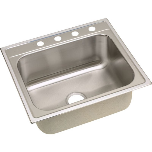 Dayton DPC1252210MR2 Premium 25-In Stainless Steel Single-Bowl Top-Mount Sink Dayton DPC1252210MR2 Premium 25-In Stainless Steel Single-Bowl Top-Mount Sink