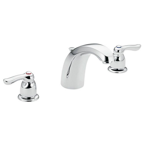 4945 Double Handle Centerset Bathroom Faucet in Chrome