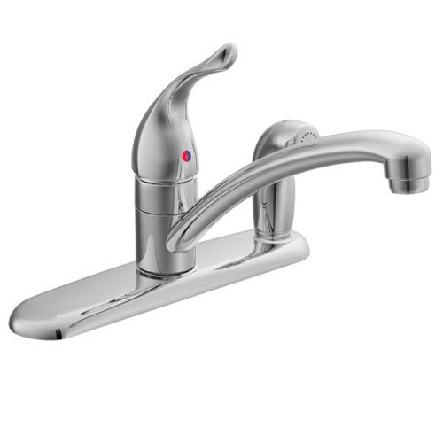 7434 Single Handle Kitchen Faucet in Chrome