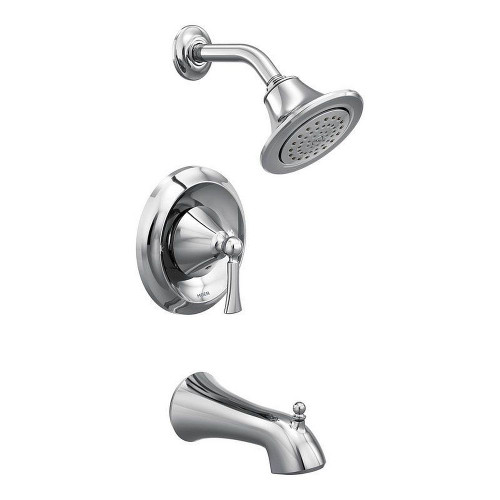 T4503EP Bath and Shower Faucet with Posi-Temp Pressure Balanced Trim in Chrome