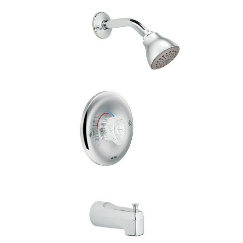 Moen 2363 Bath and Shower Faucet with Posi-Temp Pressure Balanced Trim in Chrome Moen 2363 Bath and Shower Faucet with Posi-Temp Pressure Balanced Trim in Chrome