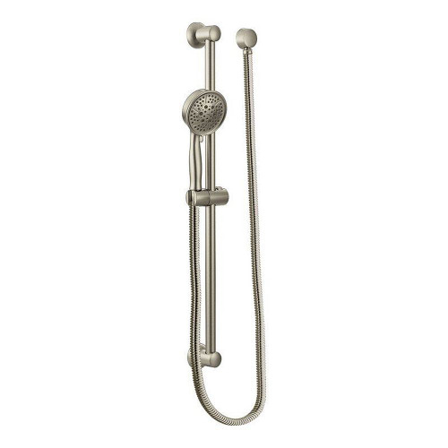 Moen 3667EPBN Multi-Function Hand Shower Package with Hose and Slide Bar in Brushed Nickel Moen 3667EPBN Multi-Function Hand Shower Package with Hose and Slide Bar in Brushed Nickel