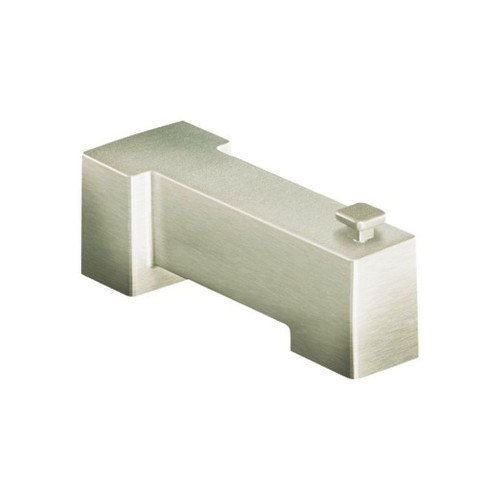 S3896BN 90 Degree 7-1/4in Tub Spout with 1/2in Slip Fit Connection (With Diverter) in Brushed Nickel