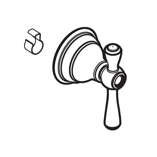 114344BN Handle Hub Kit in Brushed Nickel