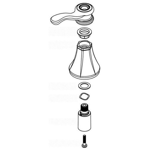 Moen 125756ORB Handle Kit in Oil Rubbed Bronze