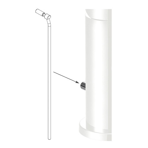 Replacement Drain Lift Rod in Chrome