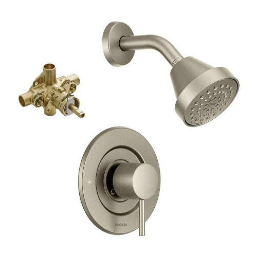 Posi-Temp Eco-Performance Shower Faucet with Trim and 1/2-Inch CC Rough-in in Brushed Nickel