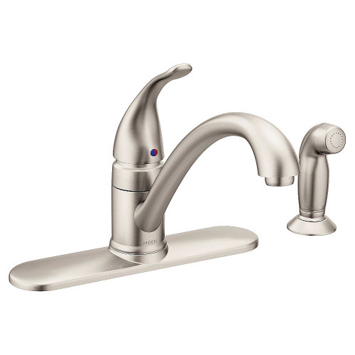 Moen 7082SRS Spot Resist Stainless One-Handle Kitchen Faucet