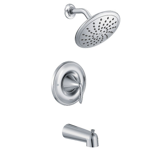 T2233EP Chrome Posi-Temp(R) Tub/Shower