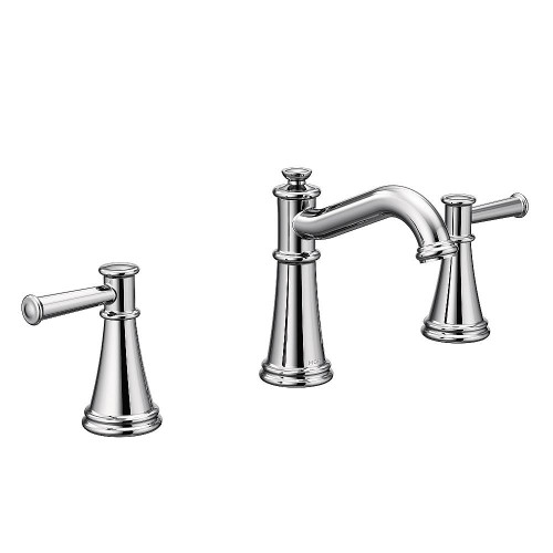 T6405 Chrome Two-Handle Bathroom Faucet