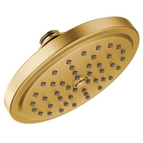 Moen S176EPBG 1.75 GPM Single Function Spray Head Eco-Performance Rainshower in Brushed Gold Moen S176EPBG 1.75 GPM Single Function Spray Head Eco-Performance Rainshower in Brushed Gold