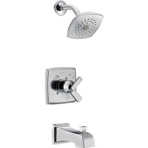 Delta T17464 Bath and Shower Trim in Polished Chrome