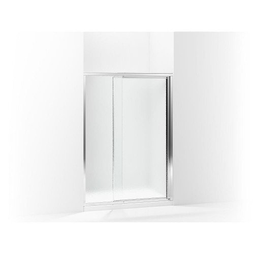 42-in to 48-in Framed Pivot Shower Door in Silver