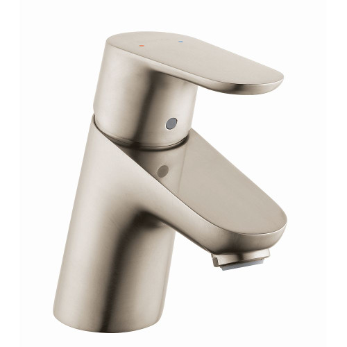 Hansgrohe 04370820 Focus Single-Hole Faucet 70 with Pop-Up Drain, 1.2 GPM, In Brushed Nickel