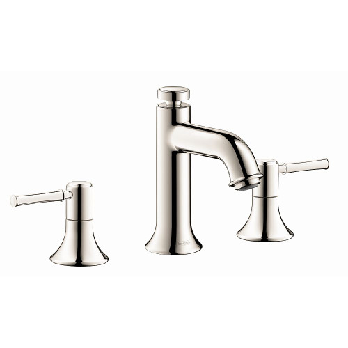 Talis C Widespread Faucet 100 with Pop-Up Drain, 1.2 GPM, In Polished Nickel
