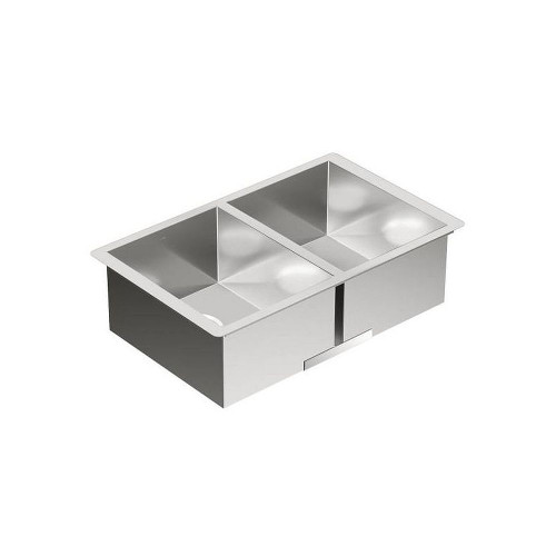 G18288 1800 Series 29.25inX18.5in 18 Gauge Double Bowl Sink