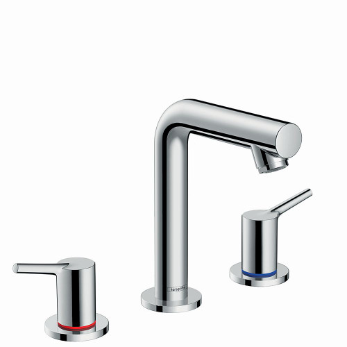 72130001 Talis S Widespread Faucet 150 with Pop-Up Drain, 1.2 GPM, In Chrome