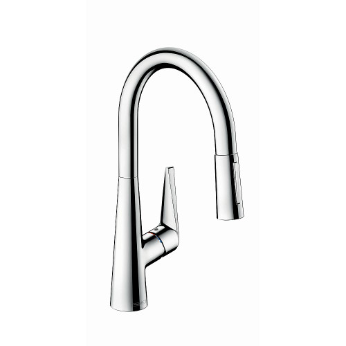 72813001 Talis S HighArc Kitchen Faucet, 2-Spray Pull-Down, 1.75 GPM, In Chrome
