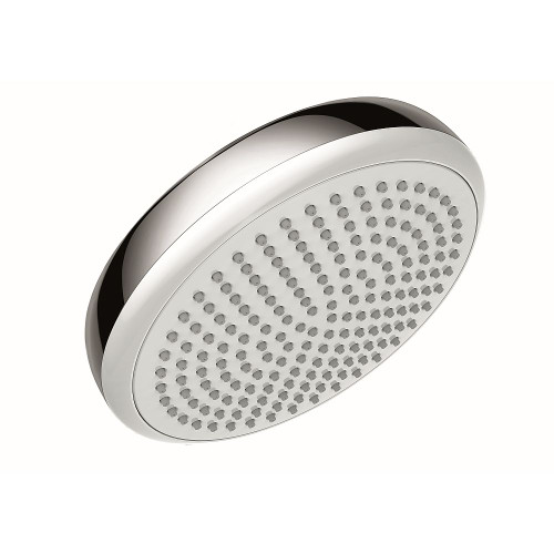 Hansgrohe 26578401 Crometta 2.0 GPM 1-Jet Showerhead 160, In White/Chrome