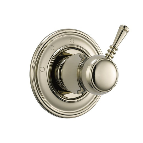 T60810-PN Three Function Diverter Valve Trim in Polished Nickel