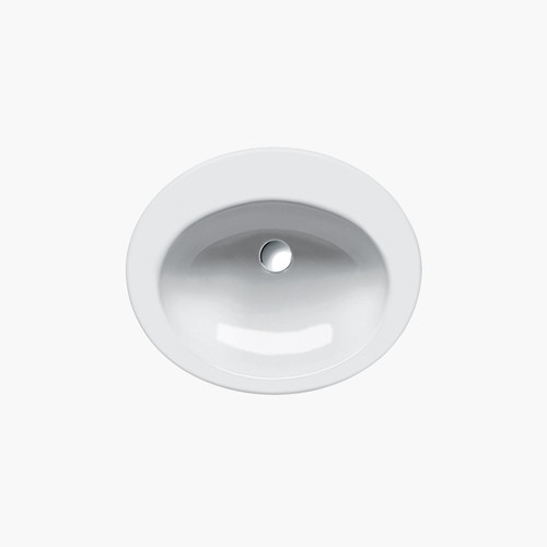 61 Series 24.02-in W x 20.08-in L Sink White