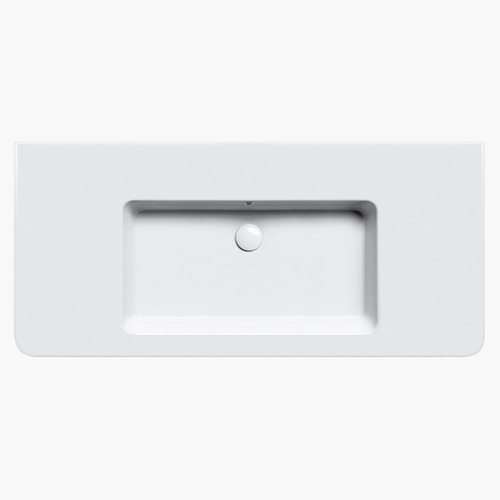 120 Series 47.24-in W x 21.65-in L Sink White
