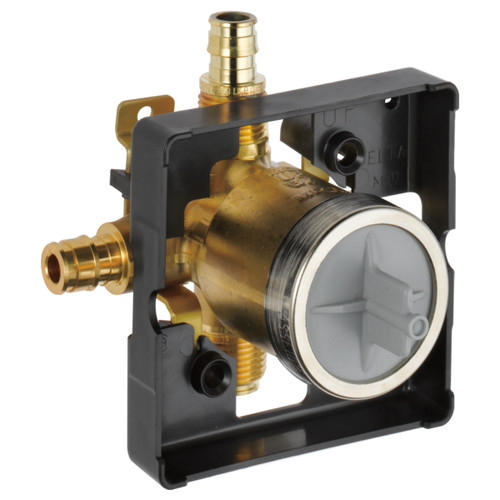 4" MultiChoice Universal Shower Rough-In Valve Body with Prefab Pex Cold Expansion