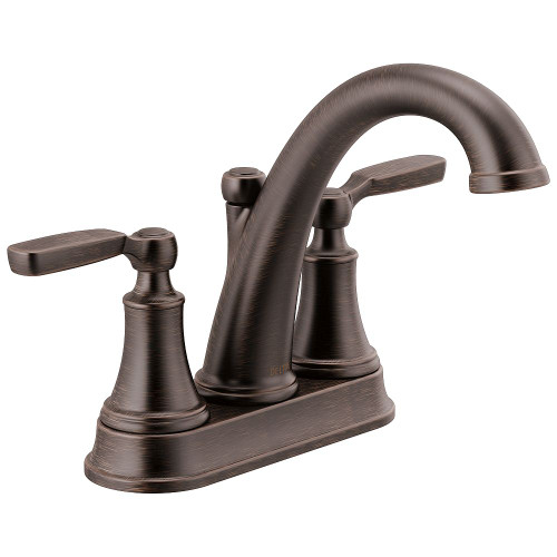 2532LF-RBTP Woodhurst Two Handle Tract-Pack Centerset Bathroom Faucet in Venetian Bronze