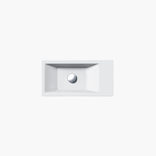 50 Series 19.69-in W x 9.84-in L Sink White