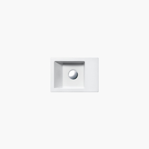 35 Series 13.8-in W x 9.84-in L Sink White
