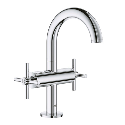 Grohe Atrio Centerset Bathroom Sink Faucet Kit with Cross Handles KF-H2-21031003-M Grohe Atrio Centerset Bathroom Sink Faucet Kit with Cross Handles KF-H2-21031003-M
