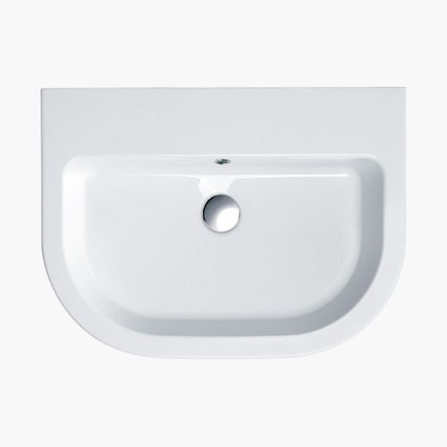 67 Series 26.38-in W x 19.69-in L Sink White