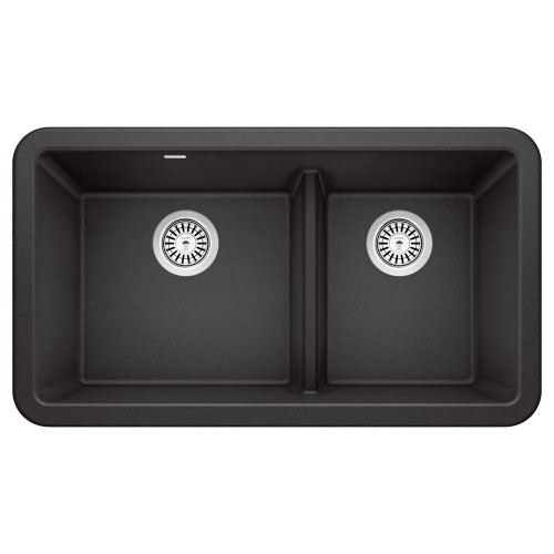 33" Farmhouse/Apron Front Kitchen Sink with Low Divide in Anthracite 33" Farmhouse/Apron Front Kitchen Sink with Low Divide in Anthracite