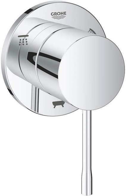 3-Way Diverter in StarLight Chrome Finish