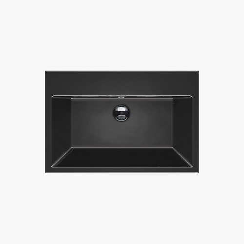 75 Series 29.53-in W x 19.69-in L Sink Black