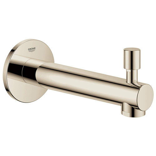 Tub Spout with Diverter in Polished Nickel Finish