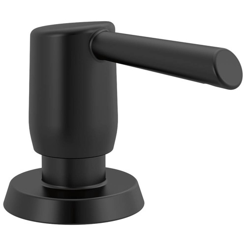 3" Metal Soap Dispenser in Matte Black Finish