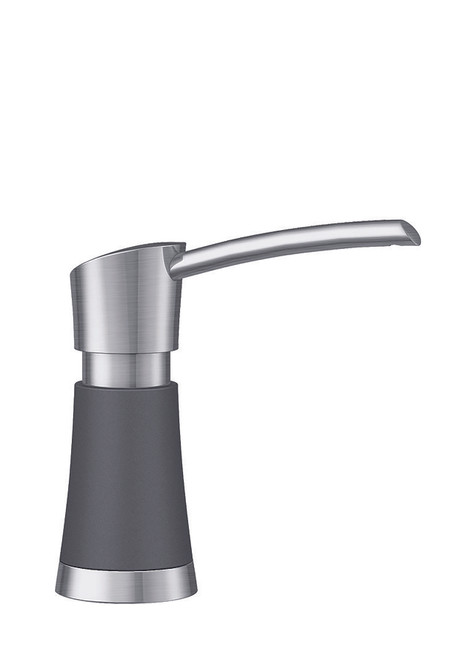 KF-442033 Artona Pull-Down Kitchen Faucet with Soap Dispenser in Cinder/Stainless
