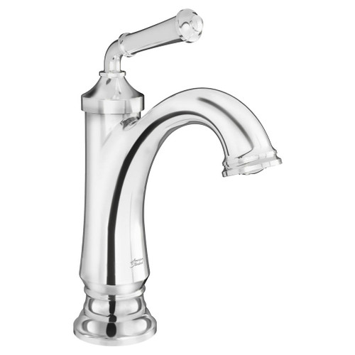 Single-Handle Bathroom Faucet in Polished Chrome Finish Single-Handle Bathroom Faucet in Polished Chrome Finish