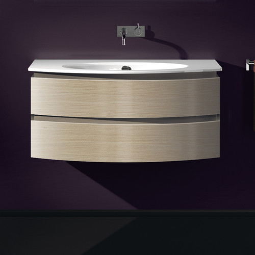 100 Series Base Cabinet Silver Oak Natural