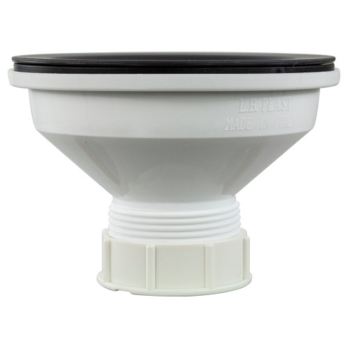 3.5-in Plastic Strainer in Cinder