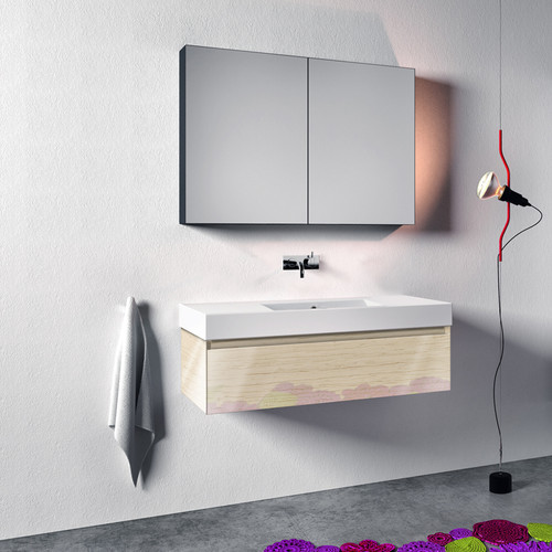 125 Series Base Cabinet Silver Ash
