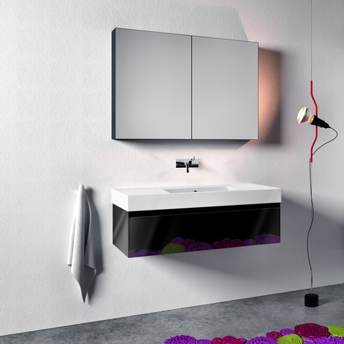 125 Series Base Cabinet Black