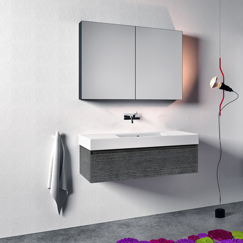 125 Series Base Cabinet Grey Velvet