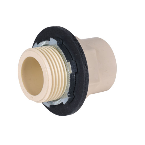 Oatey 1" & 1-1/2" PVC Adapter (1" inside adapter / 1-1/2" inside adapter) Oatey 1" & 1-1/2" PVC Adapter (1" inside adapter / 1-1/2" inside adapter)