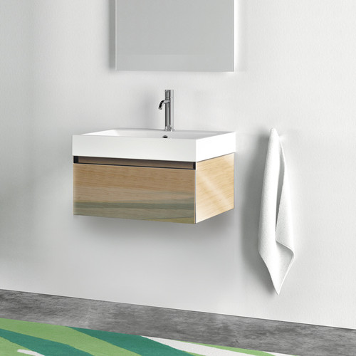 60 Series Base Cabinet Anigre Figured