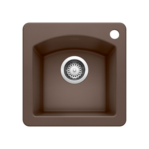 KA-440202 Diamond Bar Sink Dual Mount Sink Kit in Café 